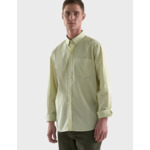 Chemise Gabriel rayée vert anis