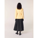 Manteau court double face ceinturé