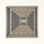 FURLA FAVOLA SHAWL 120X120 - LANA ST.STRIPED ROPE
