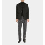 Blazer En Laine Noire Homme
