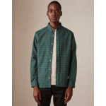 Chemise gaspard à carreaux verts