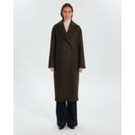 Manteau Miranda Chocolat en Laine