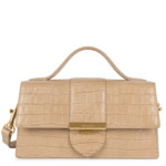Sac baguette A rabat avec fermoir Exotic Ily