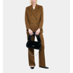 Veste Tailleur En Laine Kaki Femme