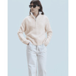 Pull Col Camionneur Torsades