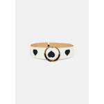 Ceinture Lauren-Craie en Cuir De Vachette