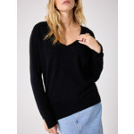 Pull cachemire Leopoldine NOIR