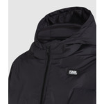 QUILTED HOODED PUFFER