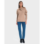 Pull Nuala Camel en Laine