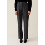 Pantalon tailleur laine gris