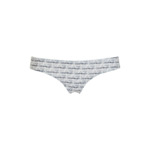 Bikini en tricot pour fille - blanc/néro