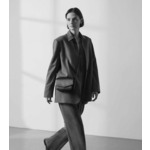 Pochette avec bandoulière amovible Charlotte en cuir lisse