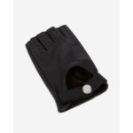 Gants De Conduite En Cuir Noir