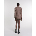 Veste de tailleur à carreaux