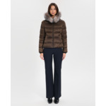 Doudoune Daly Chocolat en Polyester