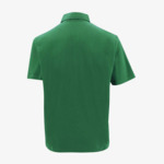 Polo manches courtes en coton avec broderie SB vert sapin