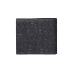 Sac à double pliant pour homme avec pièce de monnaie - nero