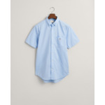 Chemise regular fit en popeline à manches courtes Archive Shield Seasonal Essential