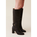 Bottes cuir verni logo CP