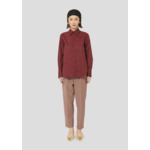 Chemise Clarisse-Bordeaux en Coton