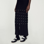 Robe longue à franges