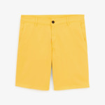 Bermuda comfort fit jaune soleil