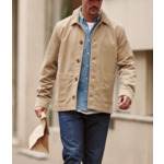 Blouson en velours River Chamois