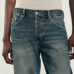 Jean regular délavé