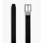 Ceinture homme classique avec boucle carrée en cuir lisse