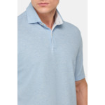 Polo En Piqué De Coton Lin.