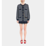 Cardigan En Laine À Rayures Femme