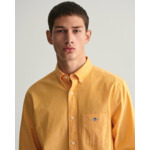 Chemise regular fit en coton et lin