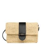 Sac trotteur A rabat avec fermoir Ily Osier