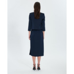 Veste courte satinée nocturne