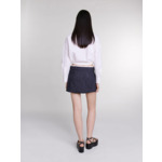 Mini-jupe plissée