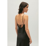 Robe nuisette midi noire