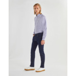 Chemise Contemporaine Infroissable rayée marine