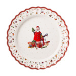 Toy’s Delight plat de service, multicolore/ rouge/ blanc, 45 cm