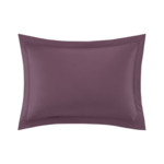 Yves Delorme - Taie d'oreiller en satin marron, Triomphe