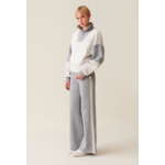 Sweatshirt col montant zippé