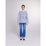 Manteau court ceinturé