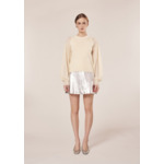 Pull Prune-Ecru en Lyocell