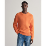 Pull ras du cou en maille bouclée