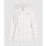 FAUX FUR HOODED JACKET