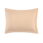 Yves Delorme - Taie d'oreiller en satin beige, Allure