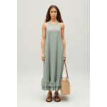 Robe midi volants