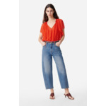 Blouse Cantin En viscose et soie