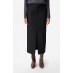 Jupe Denna En Viscose Mélangée