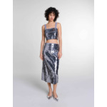 Top en maille ornée de sequins