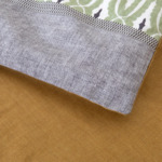 Olivier Desforges - Housse de couette en satin de coton lavé, Bragance